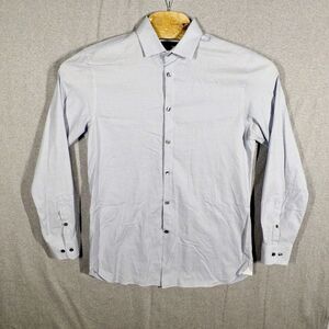 John Varvatos Button Up‎ Shirt Mens Medium Slim Fit